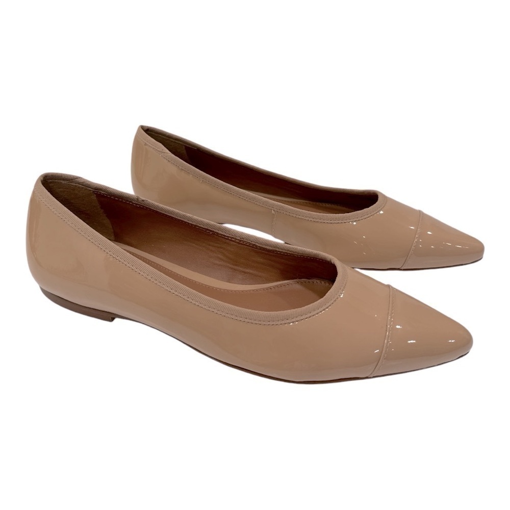 Rebecca Allen Ballet Flats in Nude Patent - Picture 6 of 9
